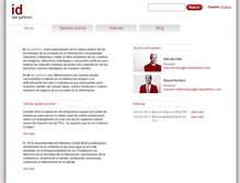 Tablet Screenshot of id-lawpartners.com